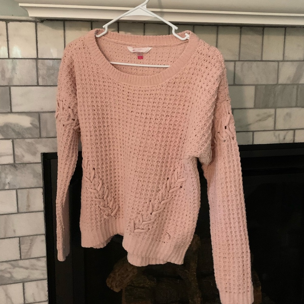 Pink sweater